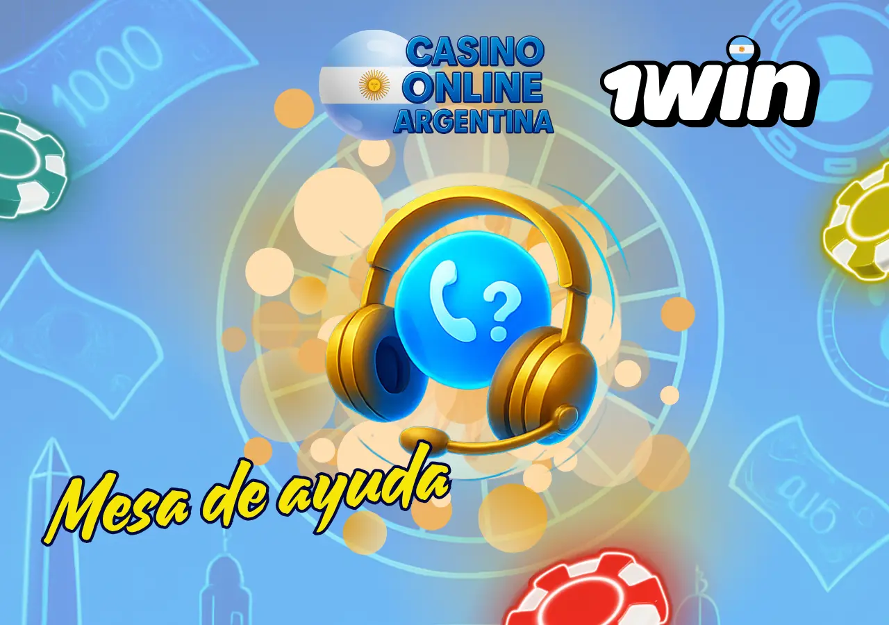 Atención al cliente rápida y eficiente en 1Win