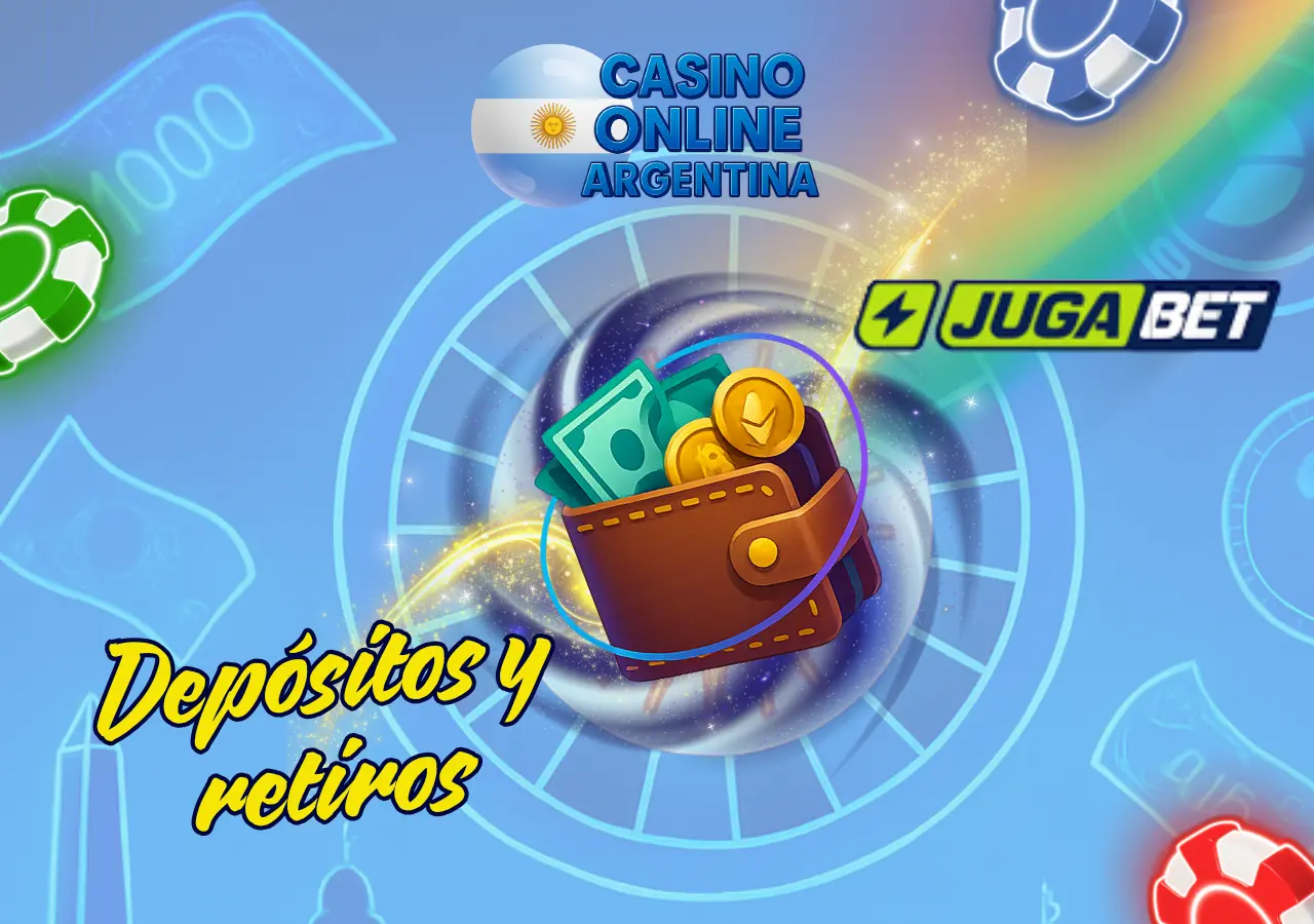 Jugabet ofreciendo variedad de métodos de pago