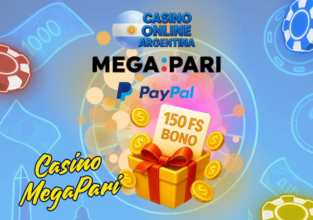 MegaPari Argentina con bonos de bienvenida y giros gratis