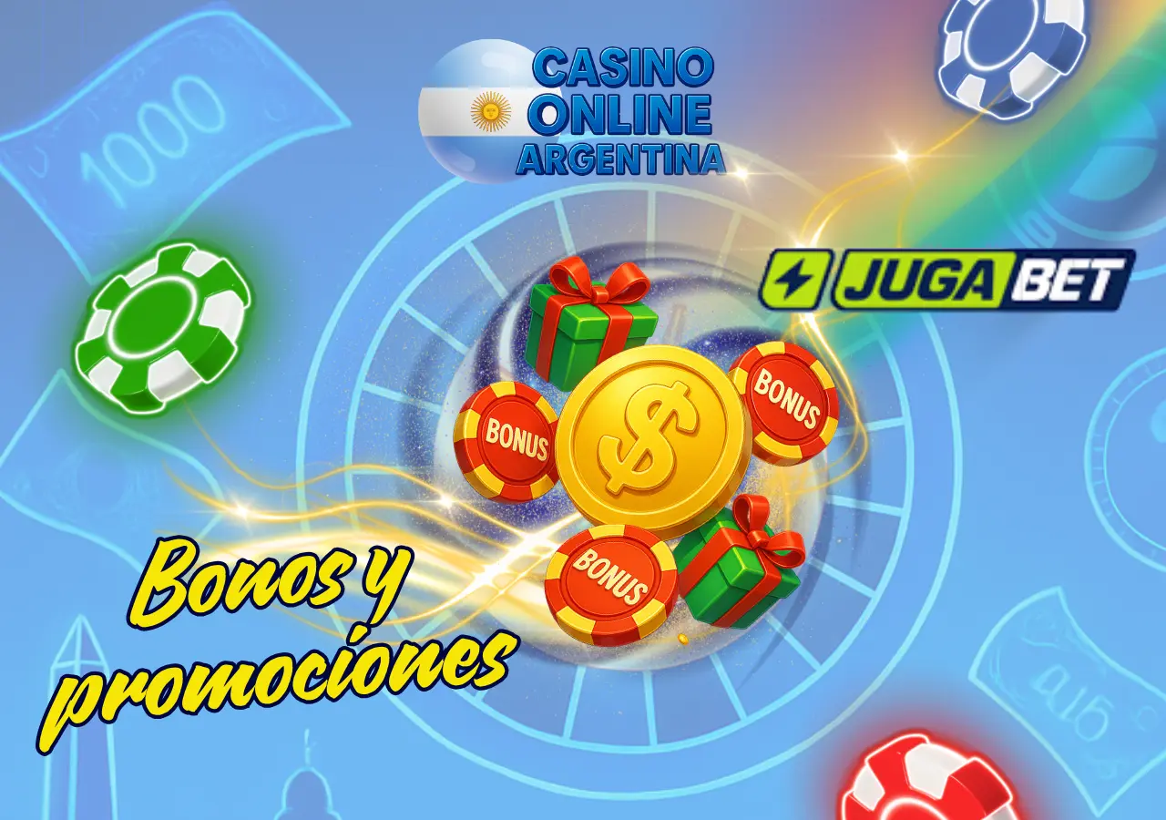 Jugabet presentando variedad de promociones
