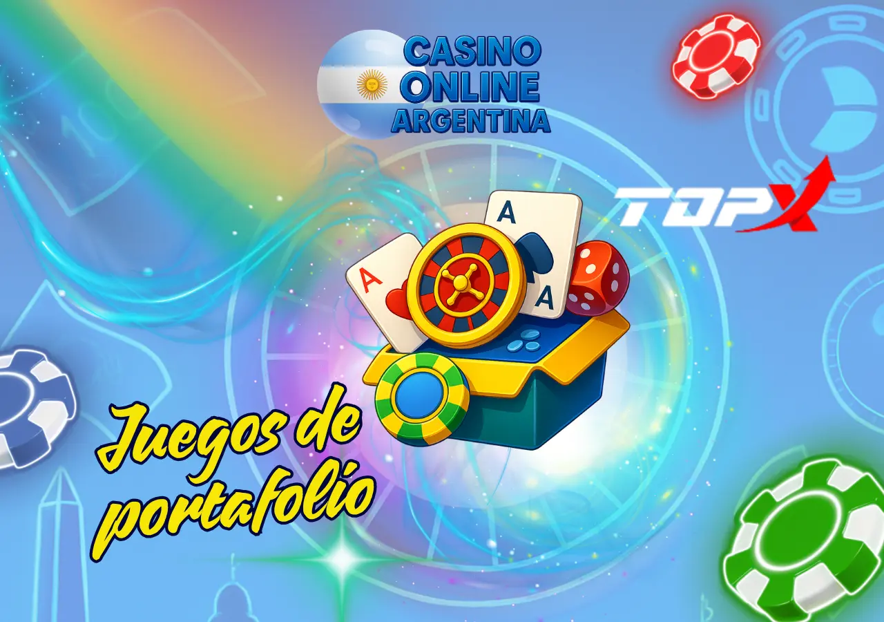 Amplia variedad de juegos disponibles