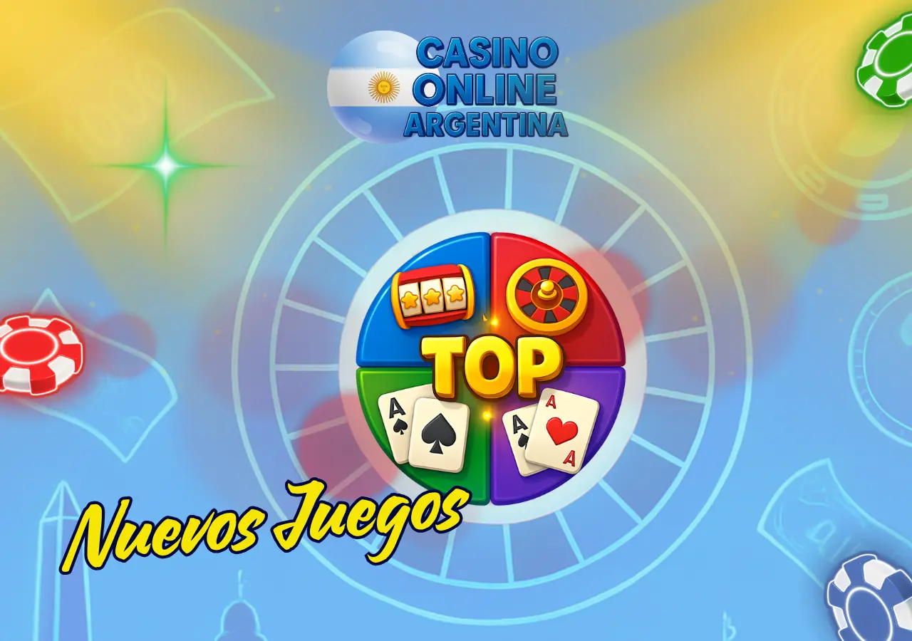 Variedad de juegos populares en Argentina