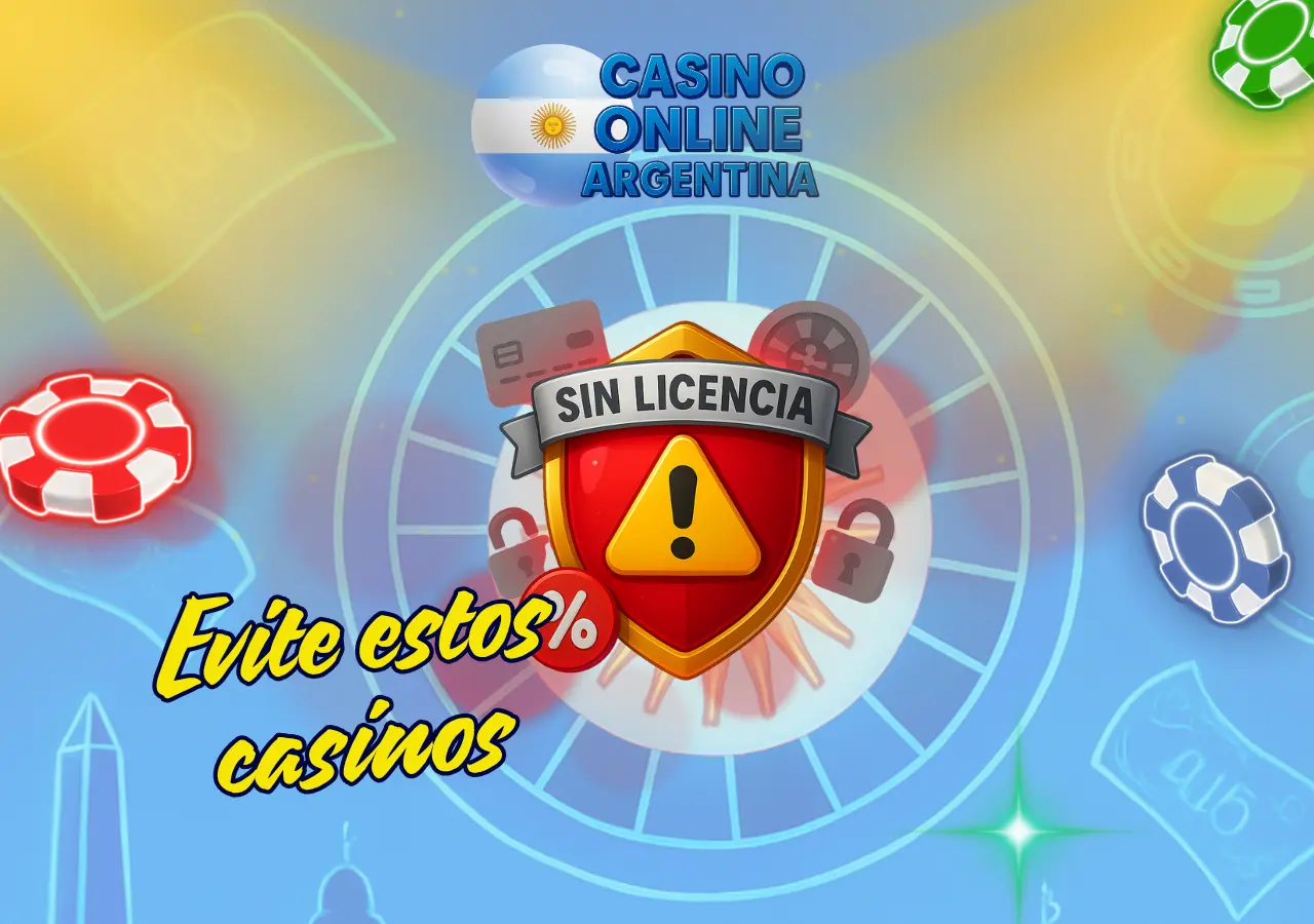 Plataformas con riesgo para jugadores argentinos