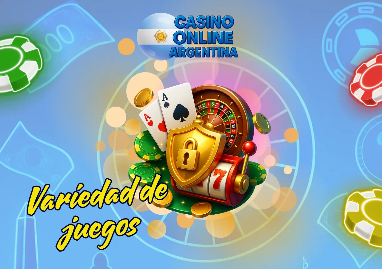 Amplia variedad de juegos de casino en Argentina