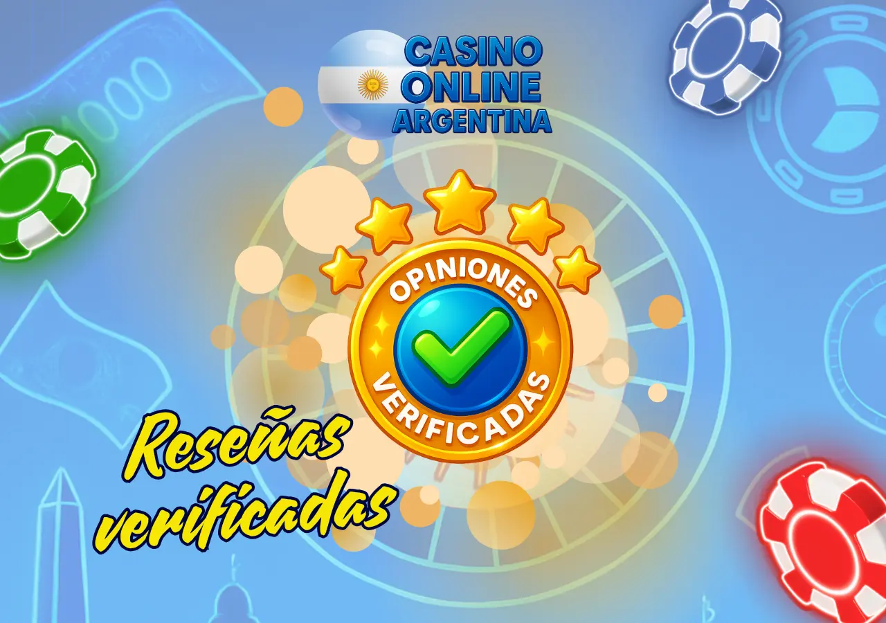 Reseñas verificadas de jugadores argentinos