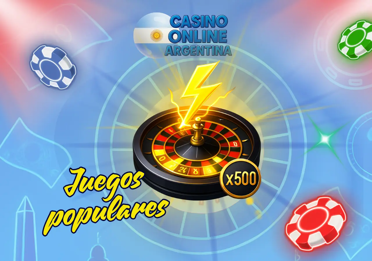 Juegos online populares en Argentina 2026