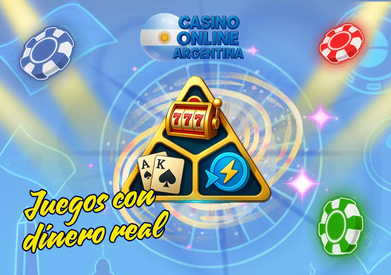 Variedad de juegos con reglas simples